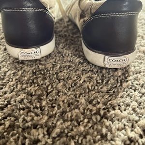 Coach casual tennis shoes.  Perfect condition.